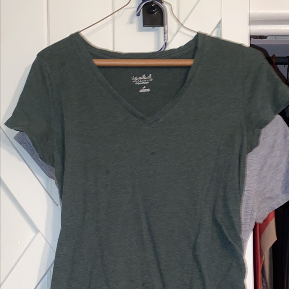 Green maternity top small